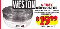 Ollie's 4-TRAY DEHYDRATOR offer
