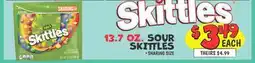 Ollie's 13.7 OZ. SOUR SKITTLES offer