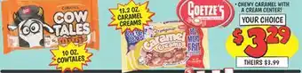 Ollie's 13.2 OZ. CARAMEL CREAMS, 10 OZ. COWTALES offer