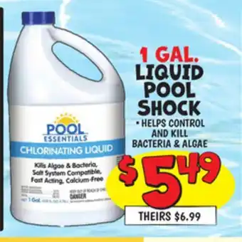 Ollie's LIQUID POOL SHOCK offer