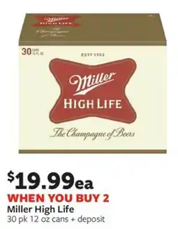 Fareway Miller high life offer