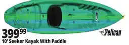 Ocean State Job Lot Seeker 100X Kayak w/ Paddle offer