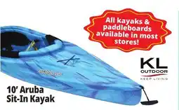 Ocean State Job Lot 10' Aruba Sit-in Kayak offer