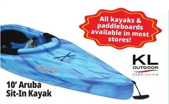Ocean State Job Lot 10' Aruba Sit-in Kayak offer