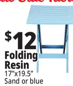 Ocean State Job Lot Folding Resin offer