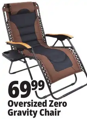 Ocean State Job Lot Oversized Zero Gravity Chair offer