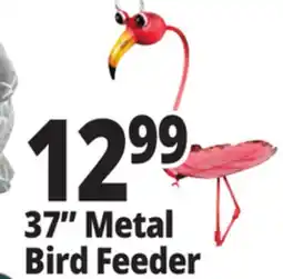 Ocean State Job Lot Outdoor Living Accents Metal Flamingo Bird Feeder 37 offer