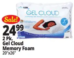 Ocean State Job Lot Shapeable Gel Memory Foam Comfort Pillows 2-Count offer