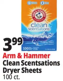 Ocean State Job Lot Clean Scentsations Purifying Waters Scented Fabric Softener Sheets 100 Count offer