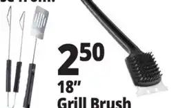 Ocean State Job Lot Select Deluxe Grill Brush 18 offer
