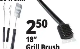 Ocean State Job Lot Select Deluxe Grill Brush 18 offer