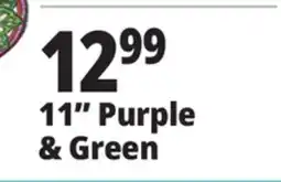 Ocean State Job Lot 11 Purple & Green Bird Bath offer