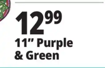 Ocean State Job Lot 11 Purple & Green Bird Bath offer