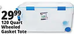 Ocean State Job Lot 120 Quart Wheeled Gasket Tote offer
