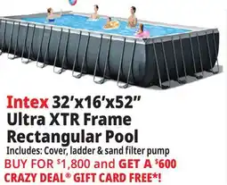 Ocean State Job Lot 32X16X52 Ultra XTR Frame Rectangular Pool offer