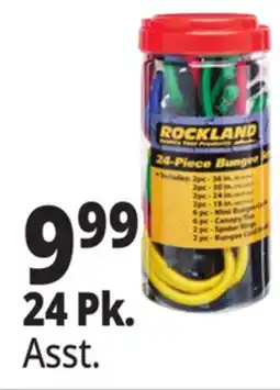 Ocean State Job Lot 24 Pk. Bungee Cords offer