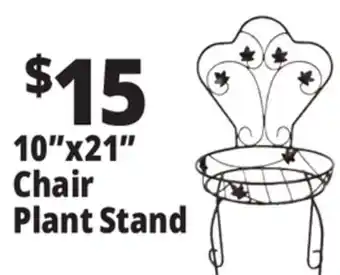 Ocean State Job Lot 10x21 Chair Plant Stand offer