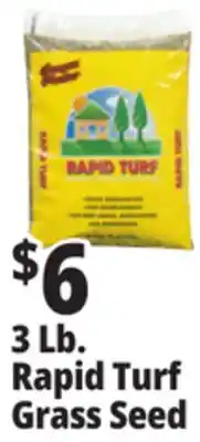 Ocean State Job Lot Rapid Turf Premium Grass Seed Mixture 3 lbs offer