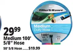 Ocean State Job Lot Medium 100' 5/8 Hose offer