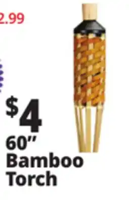 Ocean State Job Lot 60 Bamboo Torch offer