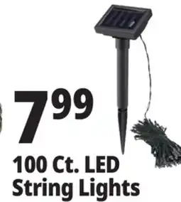 Ocean State Job Lot Solar LED String Lights 39' offer