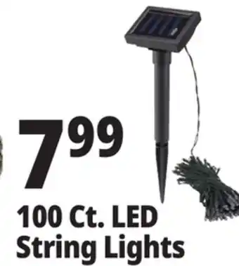 Ocean State Job Lot Solar LED String Lights 39' offer