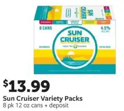 Fareway Sun cruiser variety packs offer