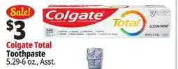 Ocean State Job Lot Toothpaste offer