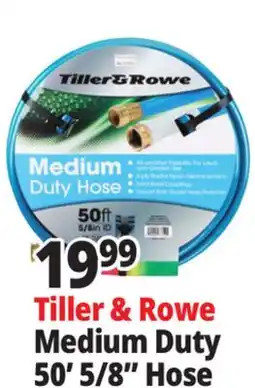 Ocean State Job Lot Tiller & Rowe 5/8 Medium-Duty Hose 50' offer