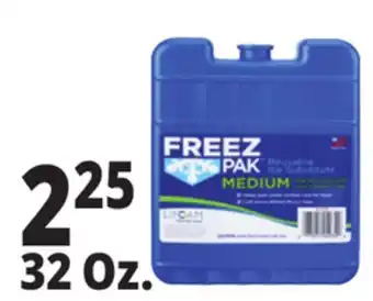 Ocean State Job Lot Freez Pak Reusable Medium Ice Pack offer
