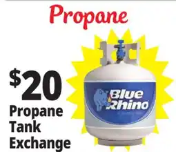 Ocean State Job Lot Blue Rhino Propane Tank No-Exchange offer