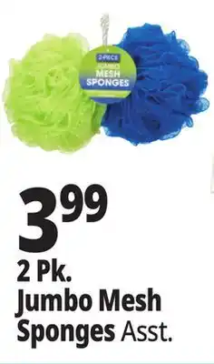 Ocean State Job Lot 2 Pk. Jumbo Mesh Sponges offer