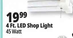 Ocean State Job Lot 4 Ft. LED Shop Light offer
