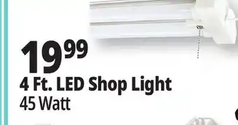 Ocean State Job Lot 4 Ft. LED Shop Light offer
