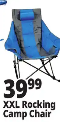 Ocean State Job Lot XXL Rocking Camp Chair offer