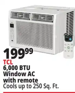 Ocean State Job Lot 6,000 BTU Window AC with remote offer