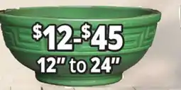 Ocean State Job Lot Outdoor Glazed Ceramic Planters, 12 to 24 offer