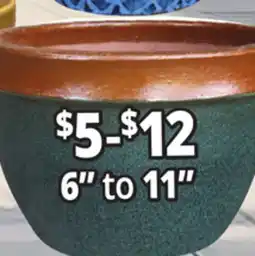 Ocean State Job Lot Outdoor Glazed Ceramic Planters offer