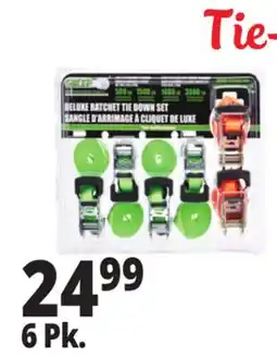Ocean State Job Lot Tie-Downs 6 Pk offer