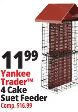 Ocean State Job Lot 4 Cake Suet Feeder offer