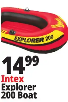 Ocean State Job Lot Explorer 200 Inflatable Boat offer