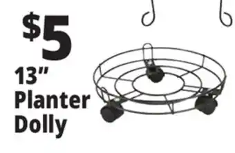 Ocean State Job Lot Planter Dolly 13 offer
