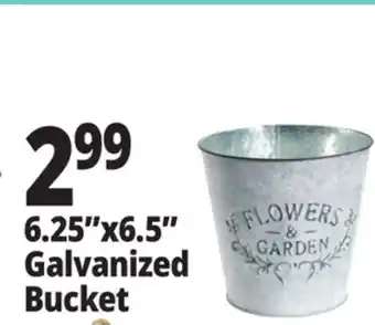 Ocean State Job Lot 6.25x6.5 Galvanized Bucket offer