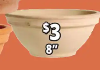 Ocean State Job Lot Terracotta Planter offer