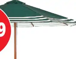 Ocean State Job Lot 9' Bamboo Market Umbrella offer