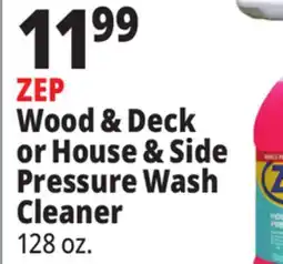 Ocean State Job Lot Wood & Deck or House & side pressure wash cleaner offer