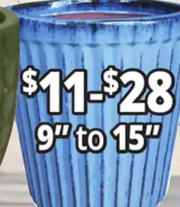 Ocean State Job Lot Outdoor Glazed Ceramic Planters offer