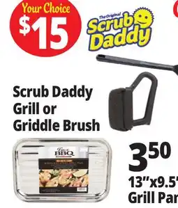 Ocean State Job Lot Scrub Daddy Grill or Griddle Brush offer