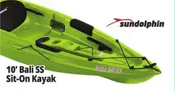 Ocean State Job Lot 10' Bali SS Sit-On Kayak offer