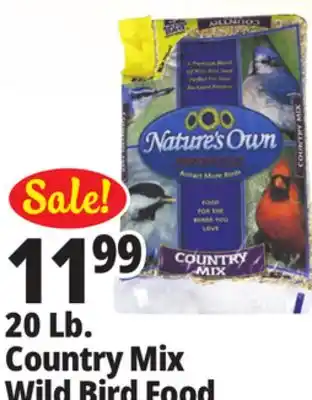 Ocean State Job Lot 20 Lb. Country Mix Wild Bird Food offer